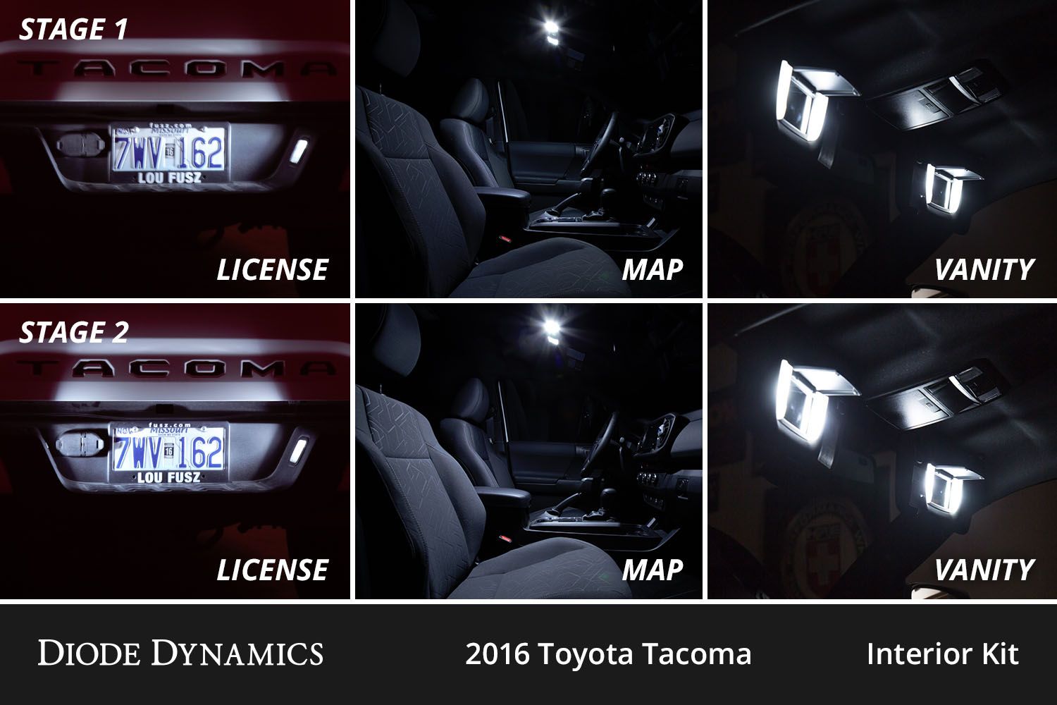 DIODE DYNAMICS | Tacoma 2nd Gen 2005-2015 Interior LED Conversion Kit