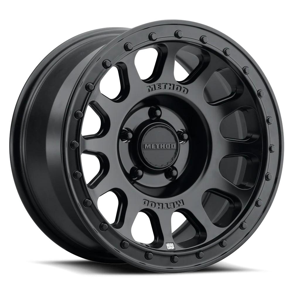 METHOD RACE WHEELS | 709 HD Matte Black Heavy Duty Bead Grip Single Wheel (MR70978550500H)