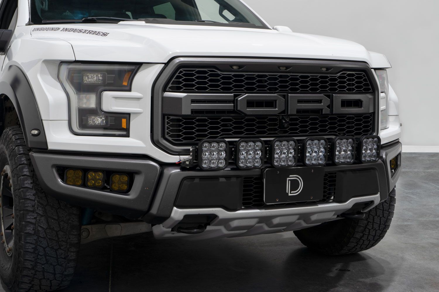 DIODE DYNAMICS | Ford Raptor 2017-2020 SS5 Grille CrossLink Lightbar Kit