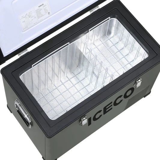 ICECO | 47.5QT VL45 Portable Fridge Single Zone Freezer With Magnetic Power Bank