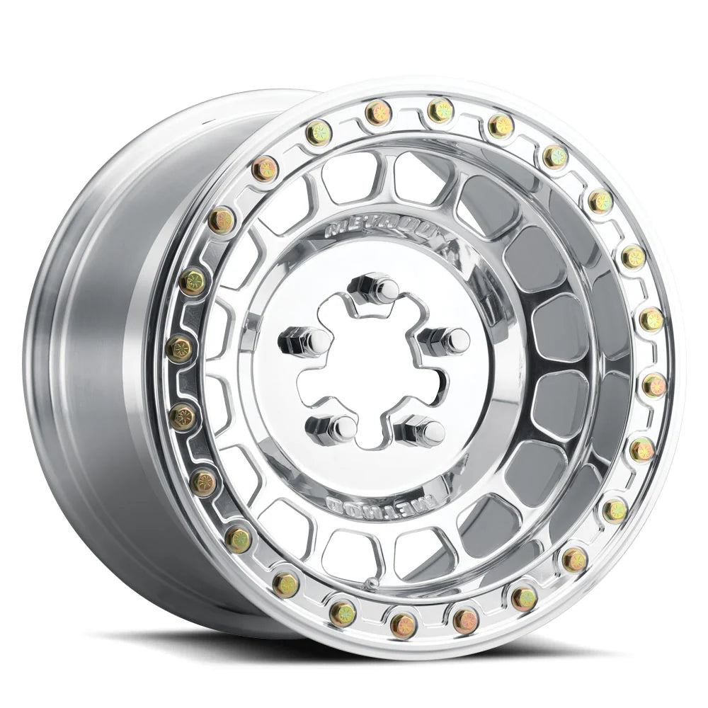 METHOD RACE WHEELS | 413 UTV Forged Beadlock Polished Single Wheel (MR413510601155B)