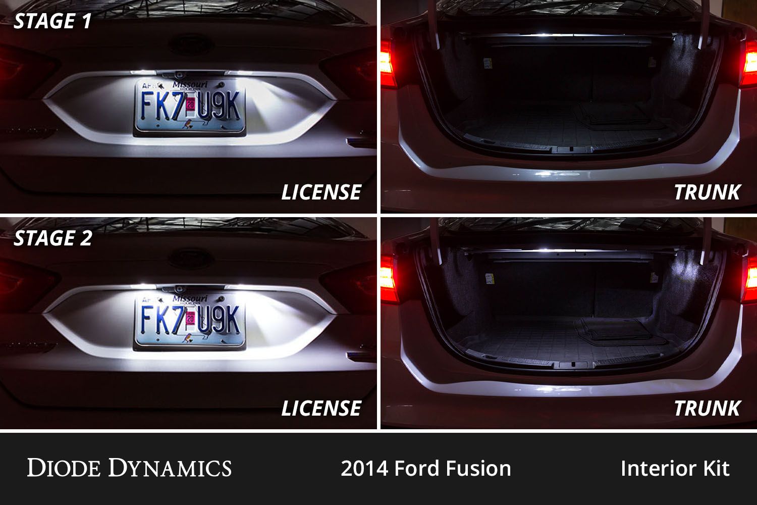 DIODE DYNAMICS | Ford Fusion 2013-2020 Interior LED Conversion Kit