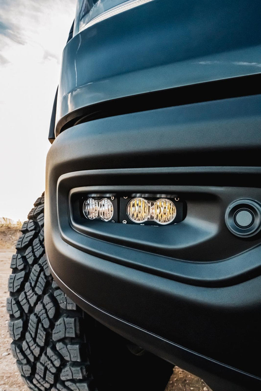 BAJA DESIGNS | RAM 1500 Rebel 2019-2024 1500 TRX 2021-2024 S2 Sport Dual Fog Pocket Light Kit (448024)