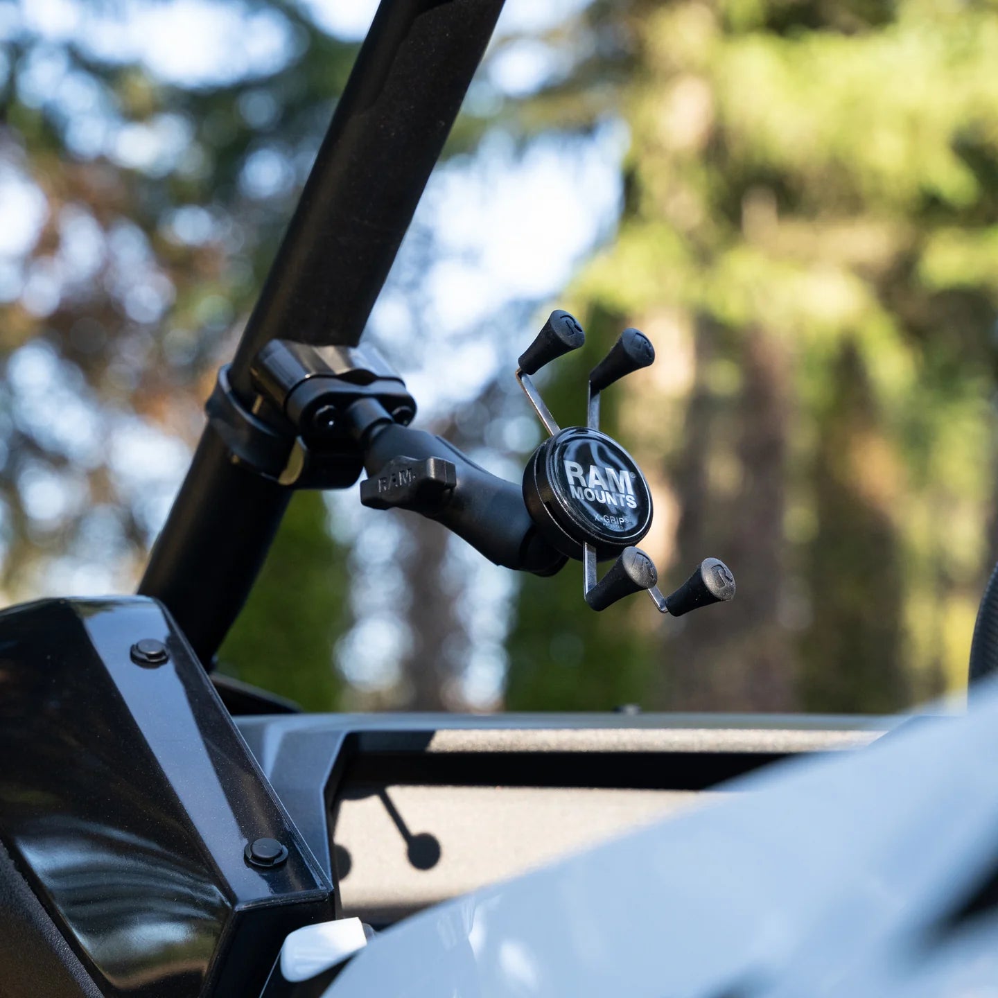 RAM MOUNTS | RAM X-Grip Phone Mount with ATV/UTV Rail Base