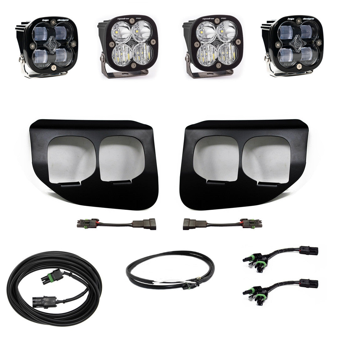 BAJA DESIGNS | Ford F-250 & 350 Super Duty 2020-2022 Squadron SAE/Pro Fog Pocket Light Kit