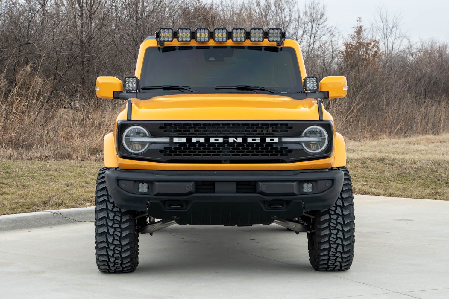 DIODE DYNAMICS | Ford Bronco 2021-2025 SS5 Windshield CrossLink Lightbar Kit