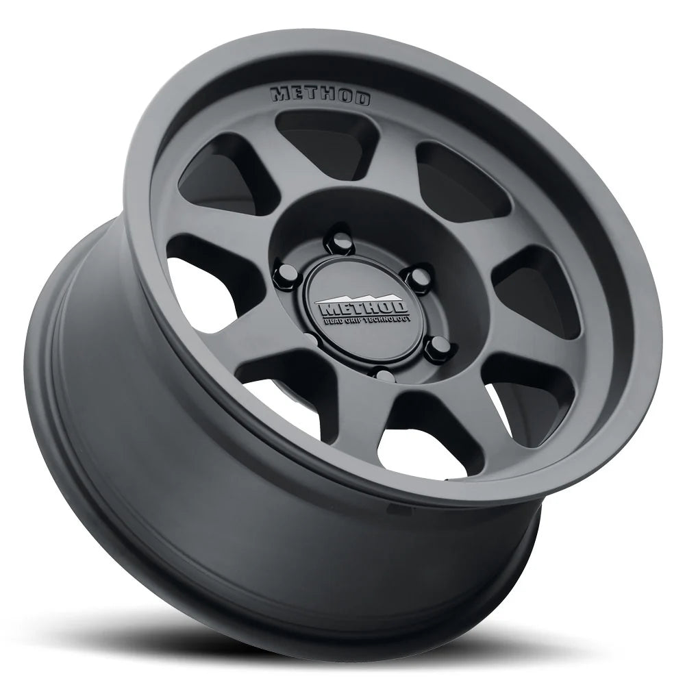 METHOD RACE WHEELS | 701 Matte Black Bead Grip Single Wheel (MR70166568590)