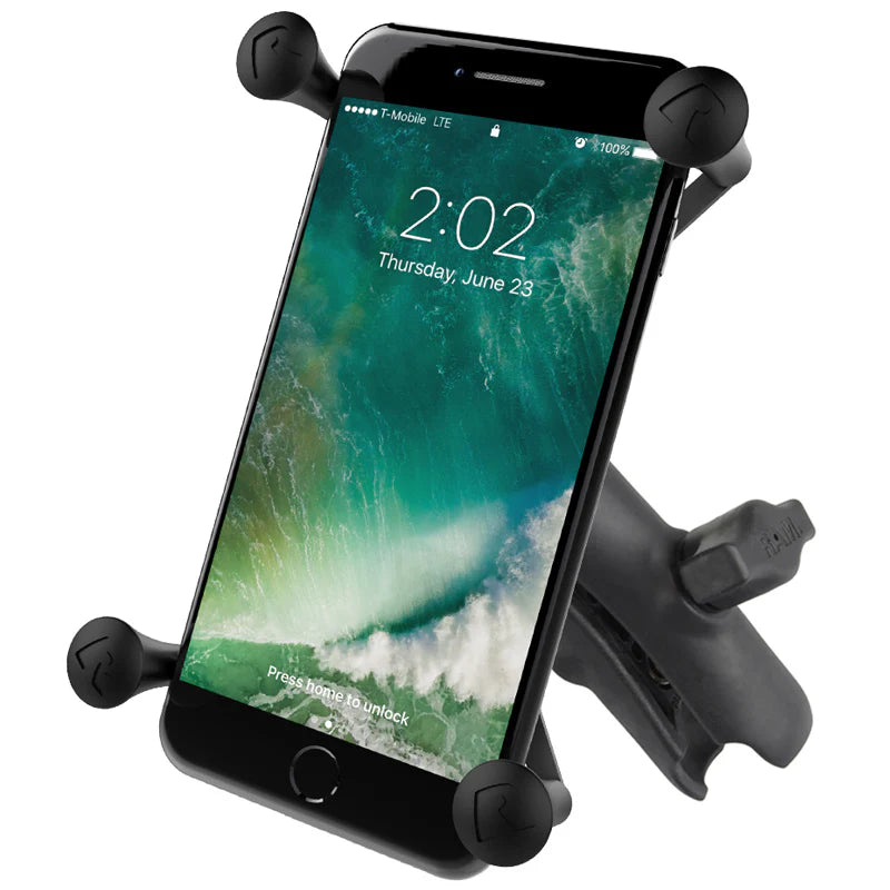 RAM MOUNTS | RAM X-Grip Large Phone Mount with Composite Double Socket Arm