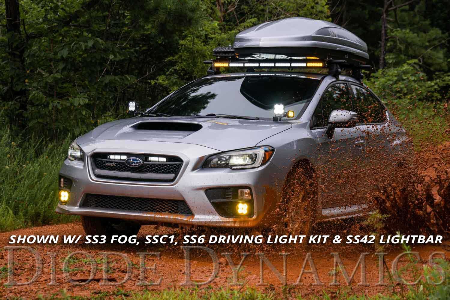 DIODE DYNAMICS | Subaru WRX/STi 2015-2021 Stage Series Backlit Ditch Light Kit