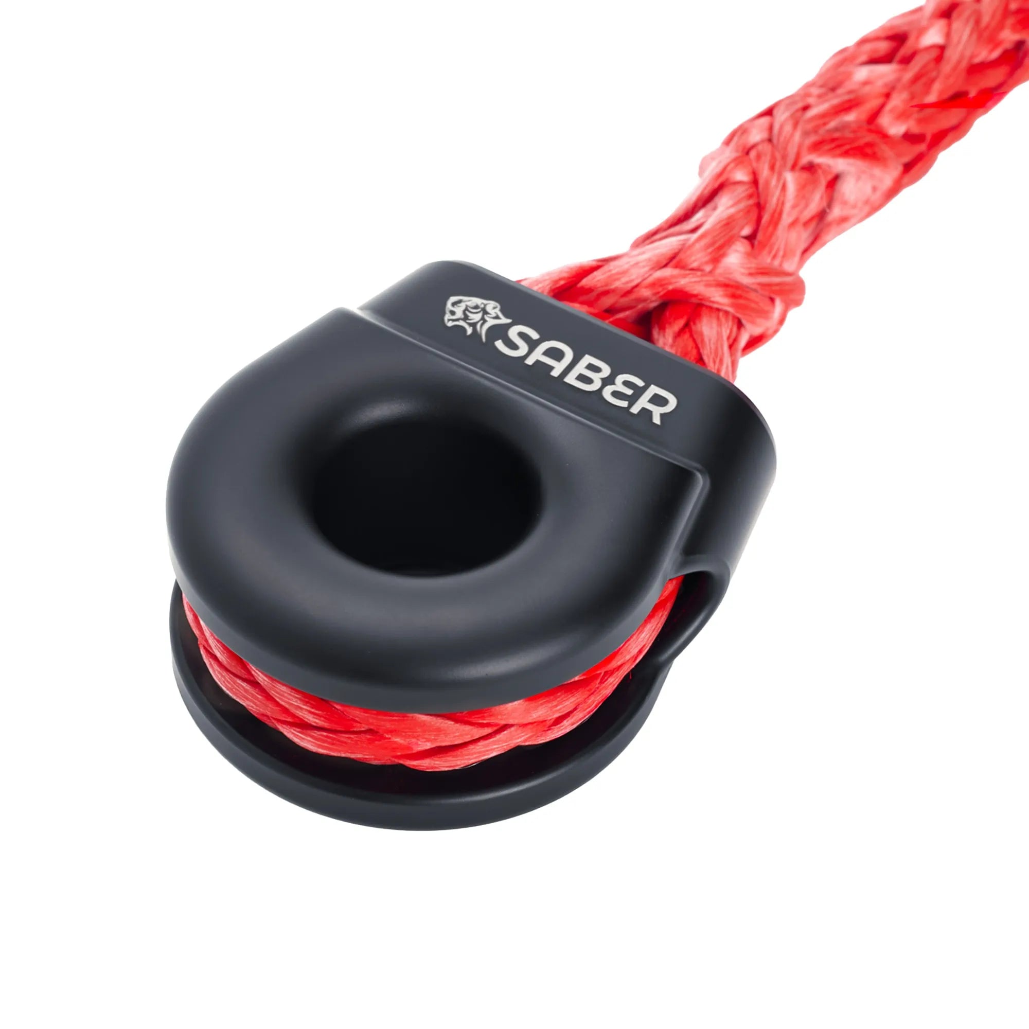 SABER OFFROAD | 6061 Aluminium Spliced Winch Thimble (SBR-SWT2CBLK)