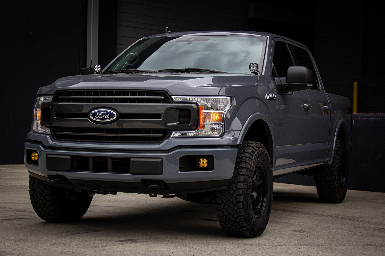 BAJA DESIGNS | Ford F-150 2015-2020 & F-150 Raptor 2017-2020 Squadron Pro A-Pillar Light Kit