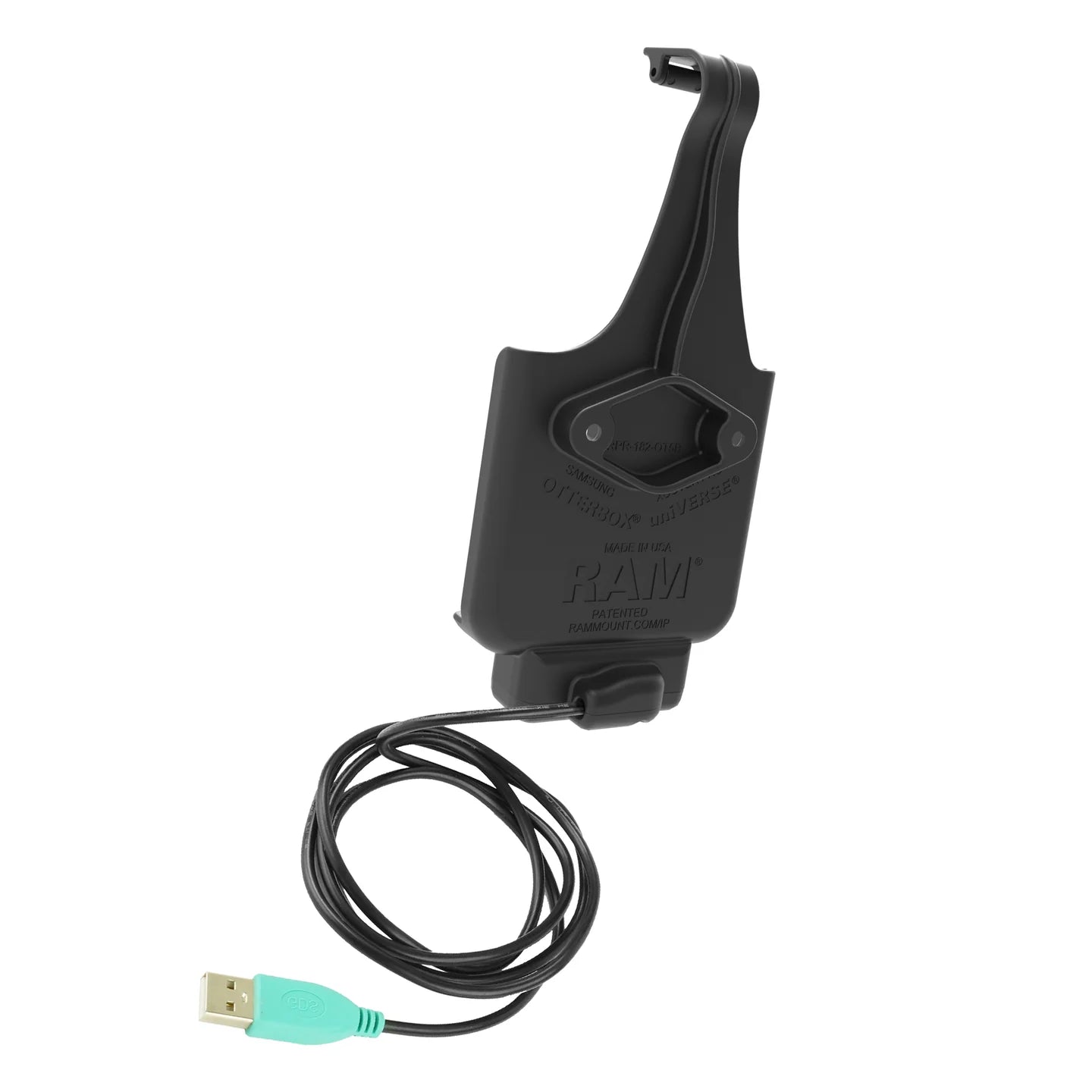 RAM MOUNTS | RAM Powered Dock for Samsung XCover Pro with OtterBox uniVERSE