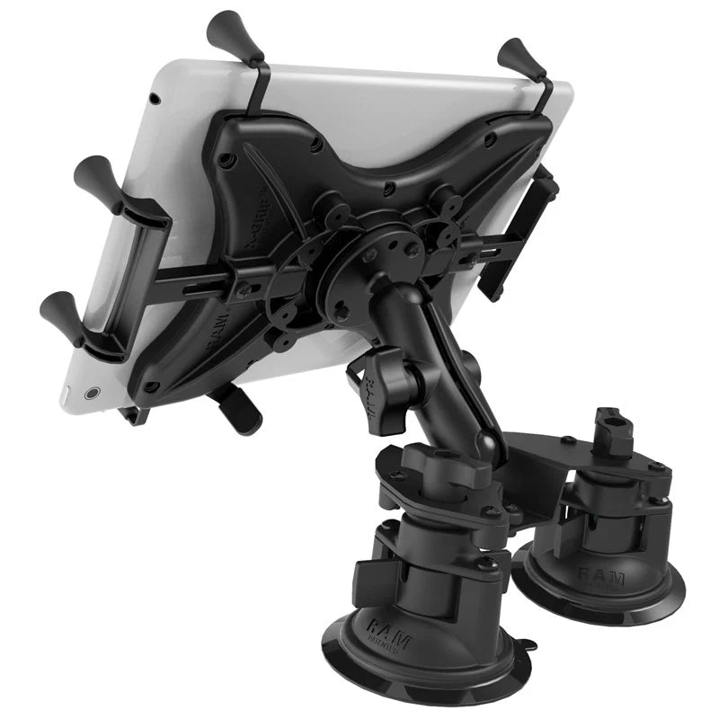 RAM MOUNTS | RAM X-Grip with RAM Twist-Lock Pivot Suction for 9"-11" Tablets