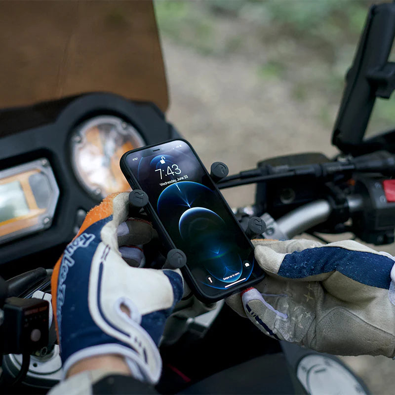 RAM MOUNTS | RAM X-Grip Phone Mount with Handlebar U-Bolt Base - Short
