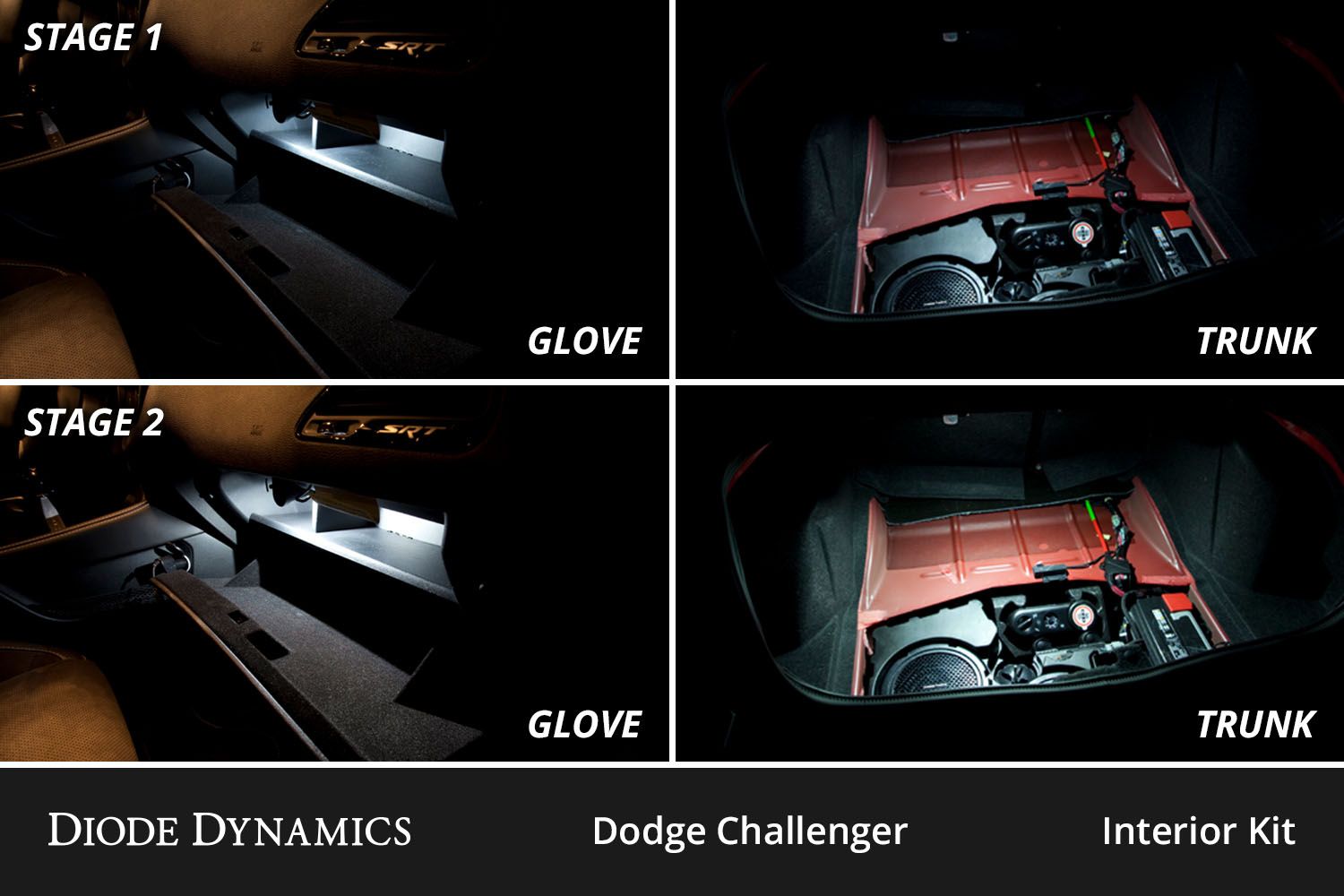 DIODE DYNAMICS | Dodge Challenger 2009-2014 Interior LED Conversion Kit