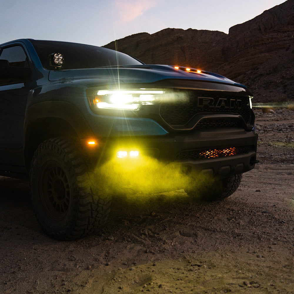 BAJA DESIGNS | RAM 1500 Rebel 2019-2024 & 1500 TRX 2021-2024 Dual S2 SAE Fog Pocket Light Kit