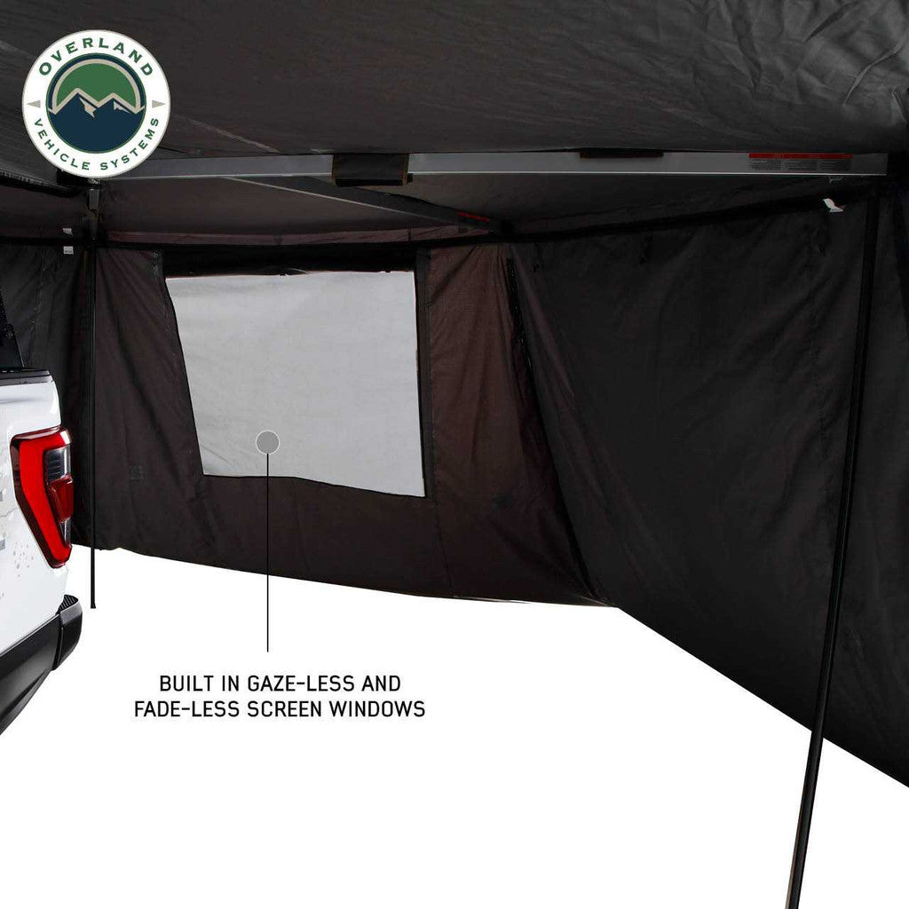 OVERLAND VEHICLE SYSTEMS | Nomadic Awning 270 Driver Side Wall 2 With Window (18109910)