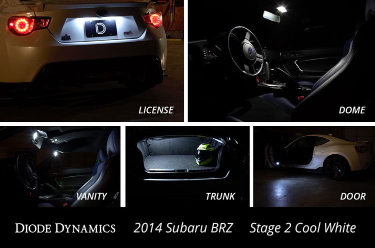 DIODE DYNAMICS | Subaru BRZ 2013-2016 Interior LED Conversion Kit