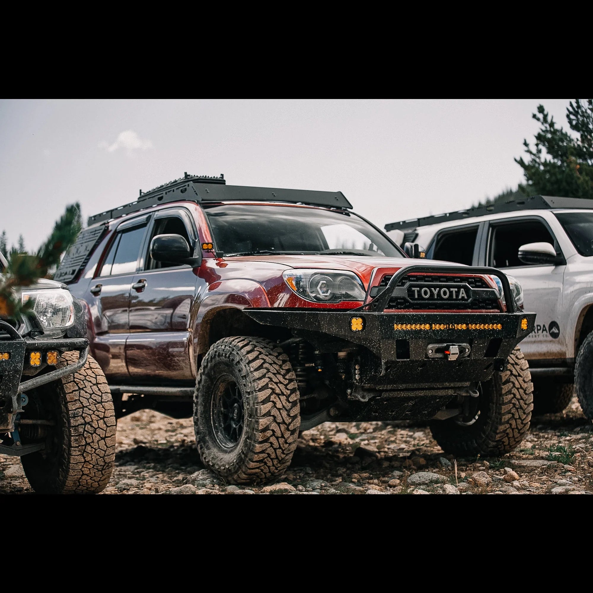 C4 FABRICATION | 4Runner 4th Gen 2003-2009 Overland Series Front Bumper