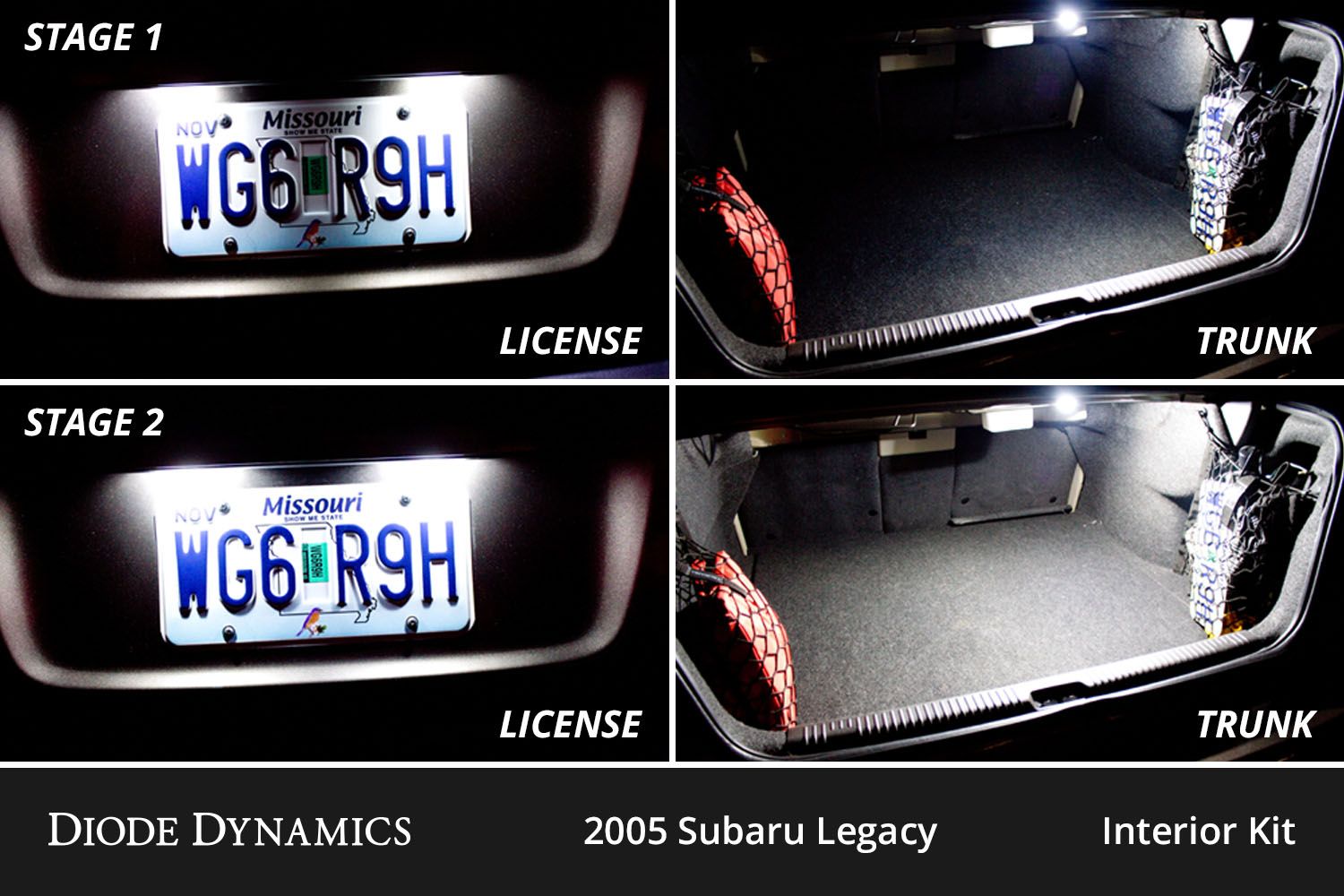 DIODE DYNAMICS | Subaru Legacy 2005-2009 Interior LED Conversion Kit