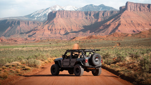 SHERPA EQUIPMENT | Jeep Wrangler JLU (2018-2026) The Jeep Wrangler JLU QDHD Roof Rack (172844)