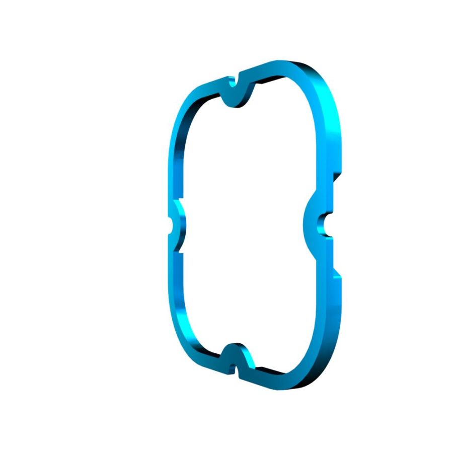 KC HILITES | FLEX ERA 4 - 1-Bezel Ring - ED Coated - Blue (30572)