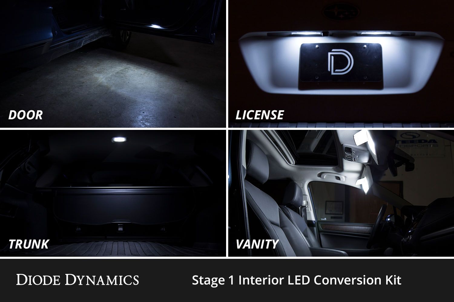 DIODE DYNAMICS | Toyota Highlander 2014-2019 Interior LED Conversion Kit