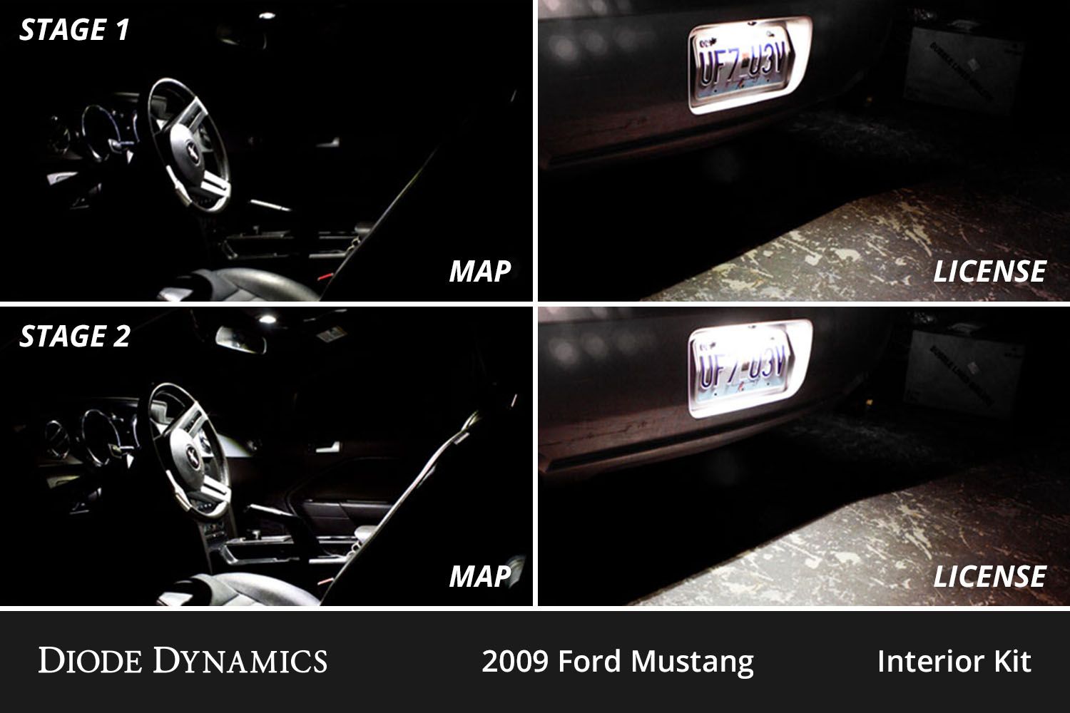 DIODE DYNAMICS | Ford Mustang 2005-2009 Interior LED Conversion Kit