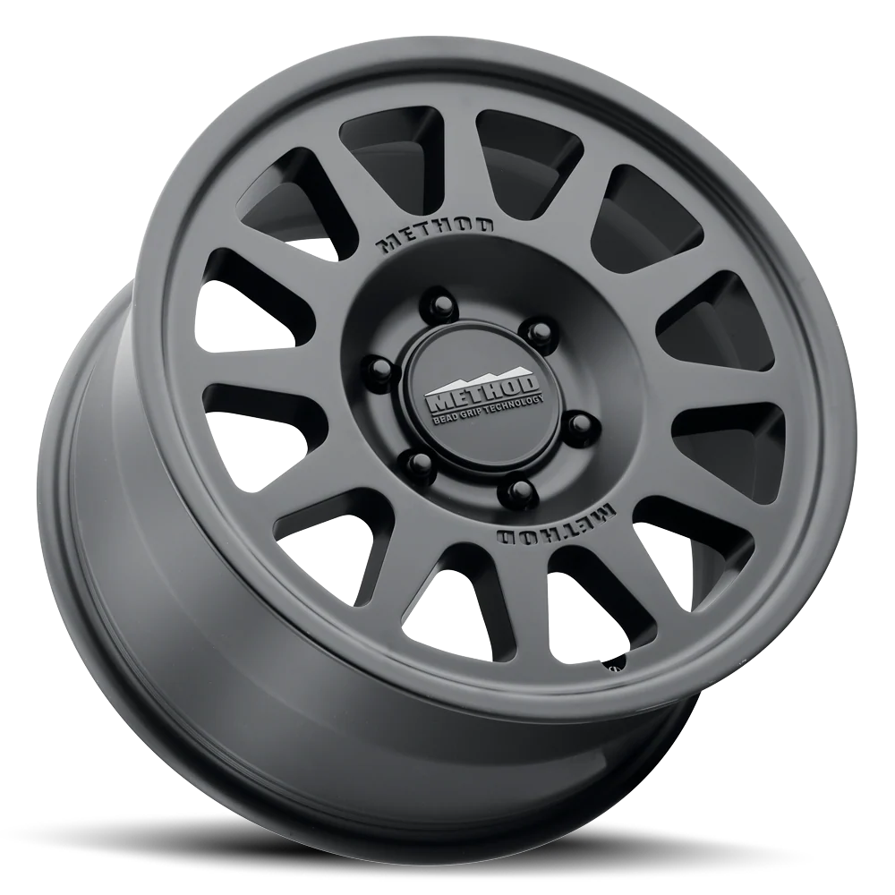 METHOD RACE WHEELS | 703 HD Matte Black Heavy Duty Bead Grip Single Wheel (MR70389093540H)