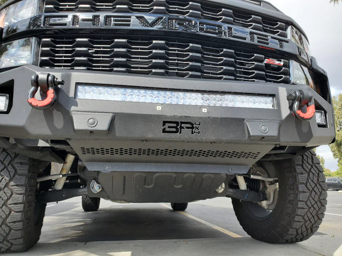 BODY ARMOR 4X4 | Chevrolet Silverado 1500 2019-2022 Intercooler Shroud For Ambush Bumper (GM-5966)