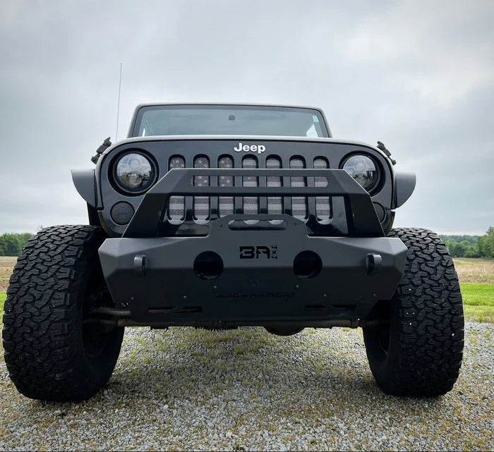 BODY ARMOR 4X4 | Jeep Wrangler JK & Gladiator JT 2007-2024 Orion Stubby Front Bumper (JP-19535)