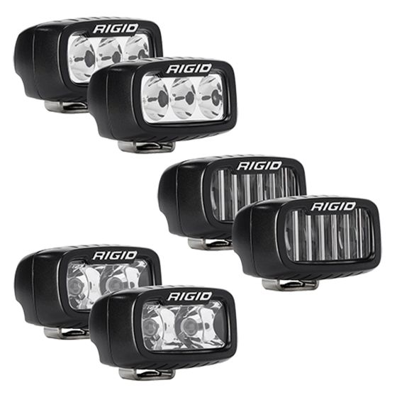 RIGID INDUSTRIES | Bronco 2021-2025 Mod Bumper Triple SR-M Fog Light Kit (46731)