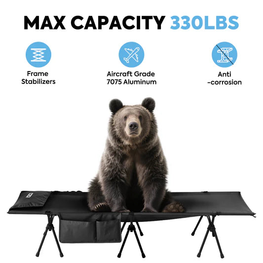 ICECO | Portable L Size Camping Cot | ICECO Outdoor