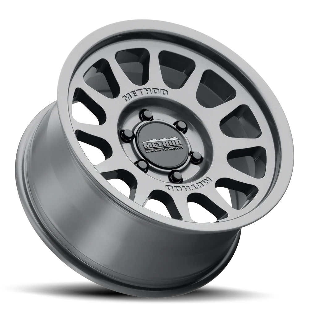 METHOD RACE WHEELS | 703 Gloss Titanium Bead Grip Single Wheel (MR70368060800)