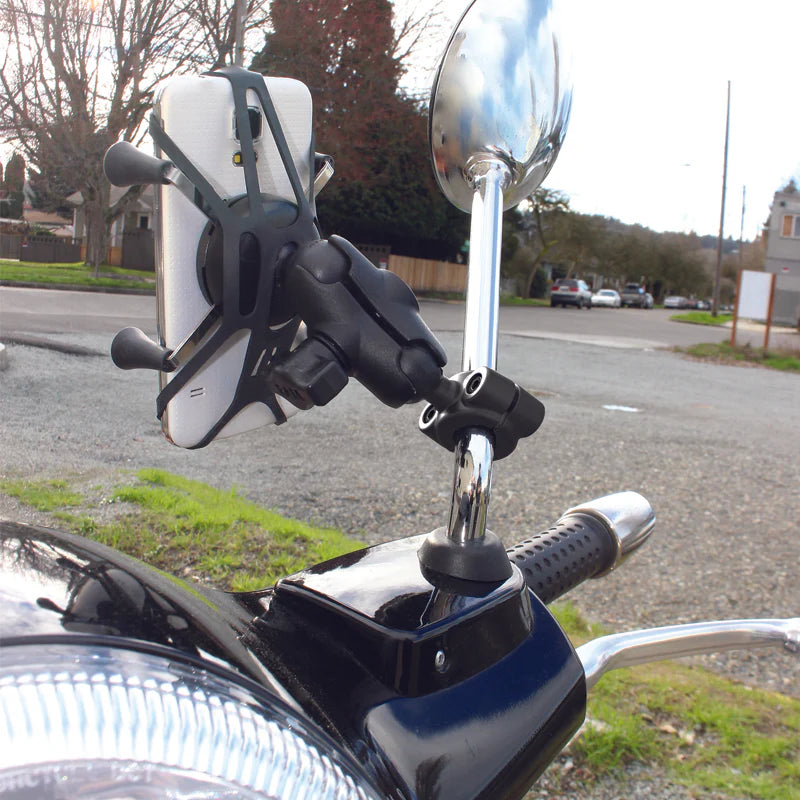 RAM MOUNTS | RAM X-Grip Phone Mount with RAM Torque Small Rail Base - Short