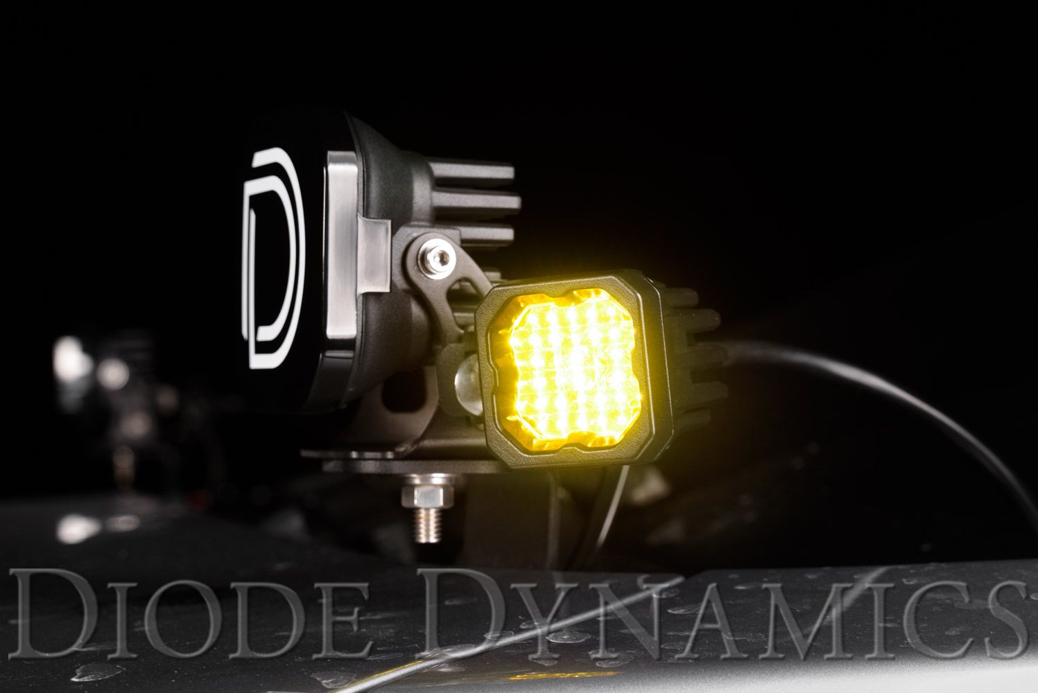 DIODE DYNAMICS | SSC1 Yellow Sport Standard LED Pod (Pair)