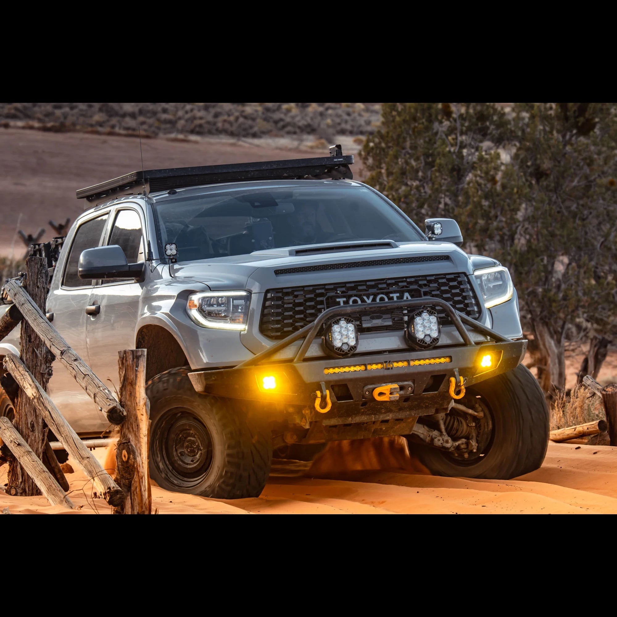 C4 FABRICATION | Tundra 2nd Gen Overland Series Front Bumper