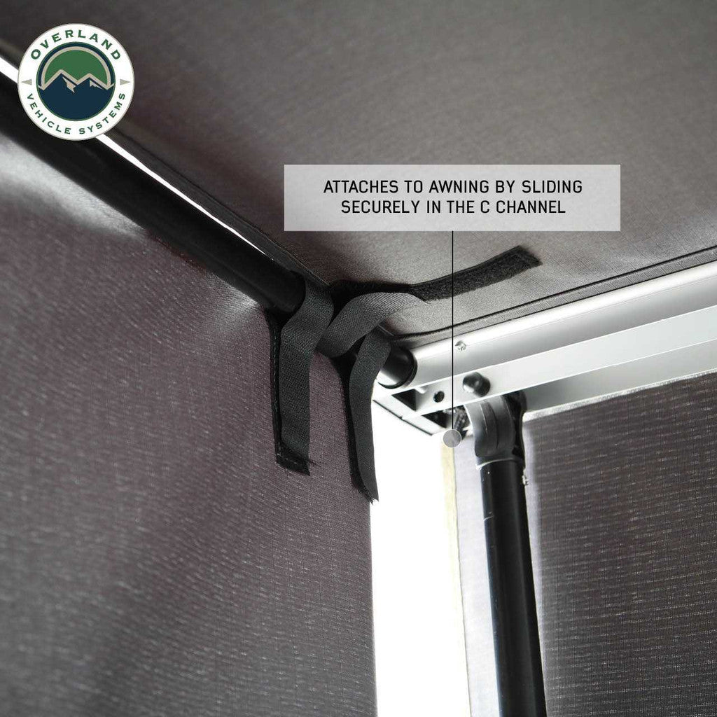 OVERLAND VEHICLE SYSTEMS | Nomadic 6.5’ Awning Shade Wall (18089909)