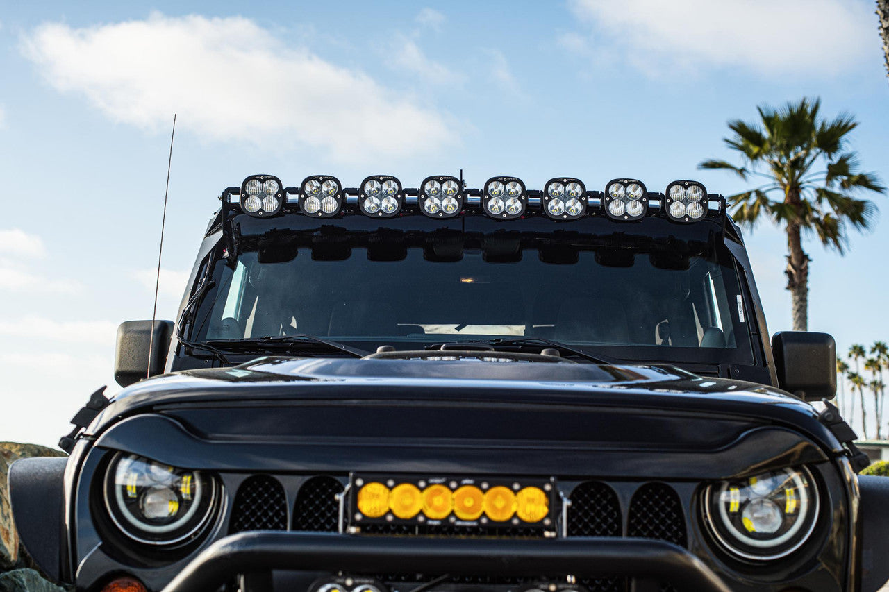 BAJA DESIGNS | Jeep Wrangler JK 2007-2018 JK XL Linkable Roof Mount Light Kit (447099)