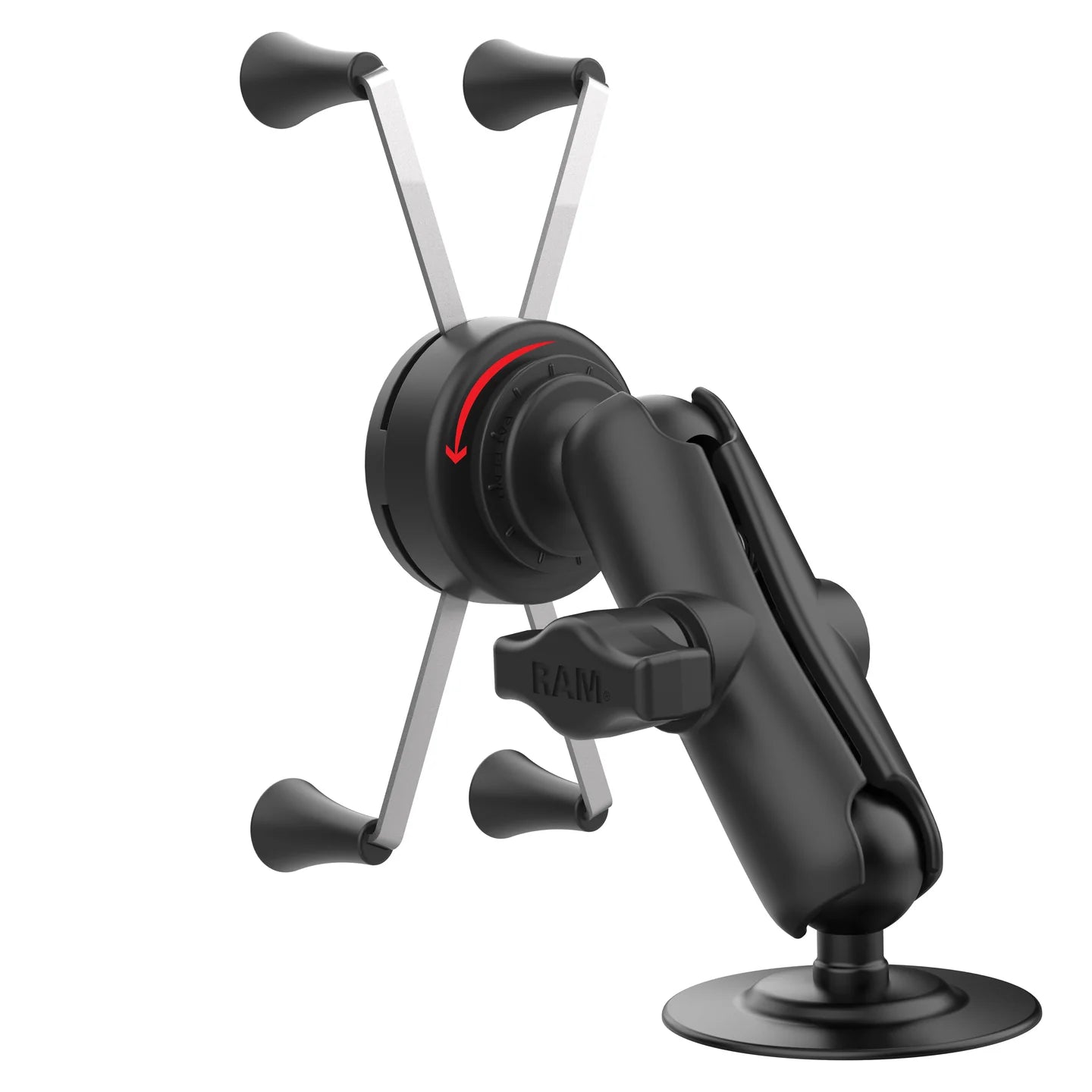 RAM MOUNTS | RAM Rotating X-Grip Large Phone Mount with Flex Adhesive Base
