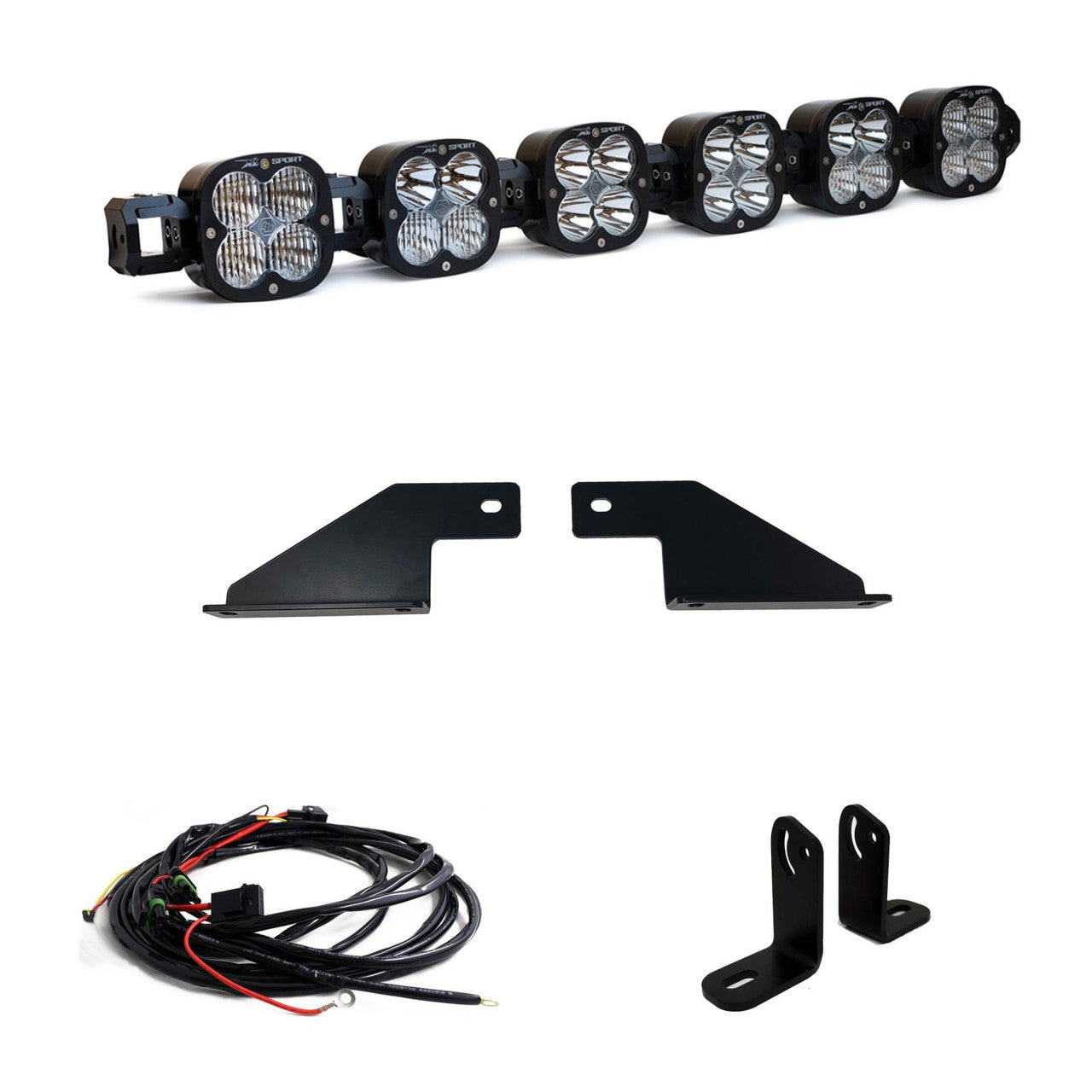 BAJA DESIGNS | Ford F-150 Raptor 2021-2024 XL Linkable Bumper Light Kit (448067)