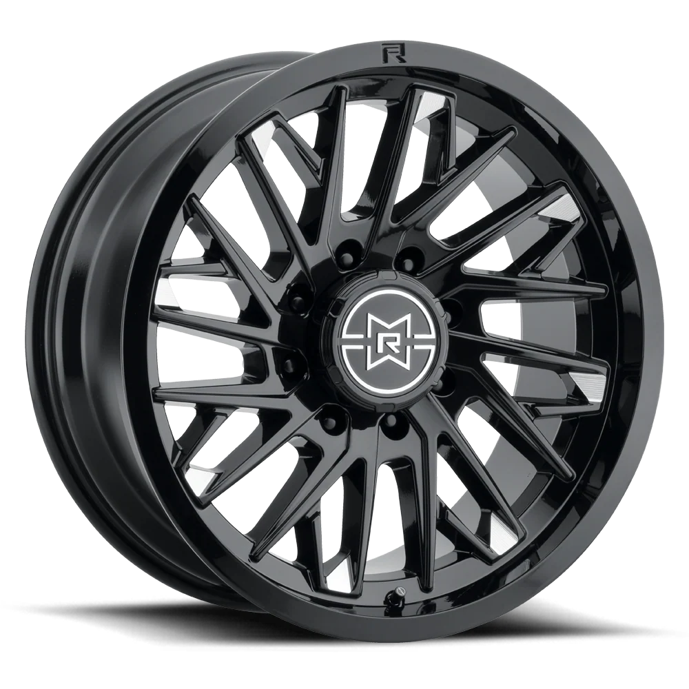 METHOD RACE WHEELS | 801 Markdown Gloss Black Milled Single Raised Wheel (MR80129016512N)