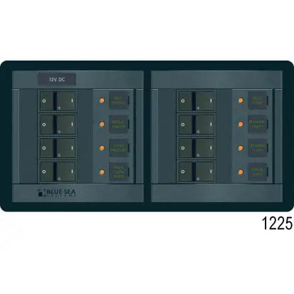 BLUE SEA SYSTEMS | 360 Panel System DC Breakers 8 Positions (189565)
