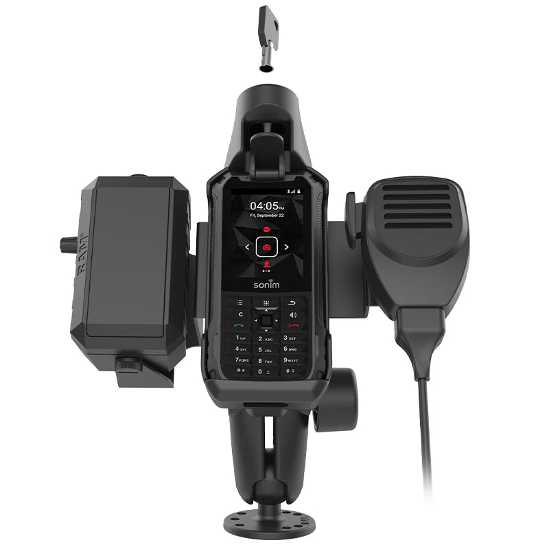 RAM MOUNTS | RAM PTT Speaker & Hardwire Bundle for Sonim XP5s