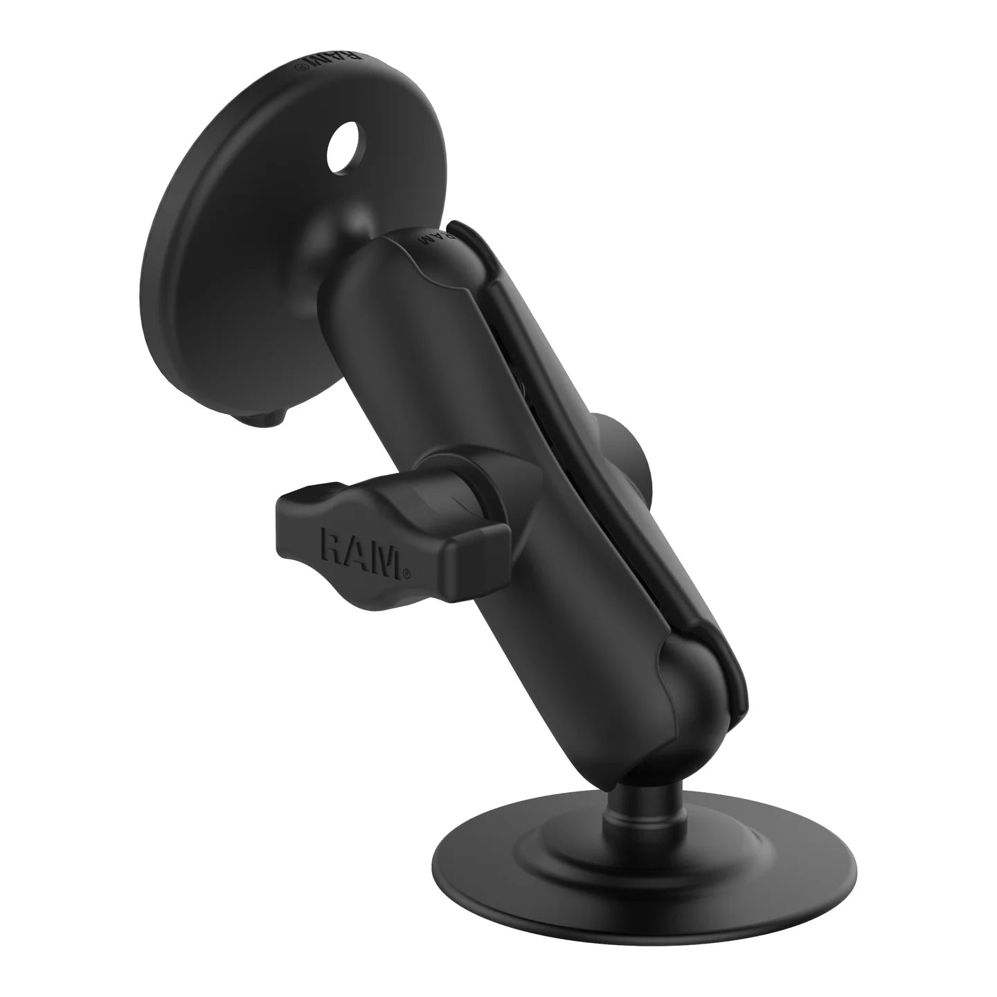 RAM MOUNTS | RAM Flex Adhesive Double Ball Mount for Apple 15W MagSafe