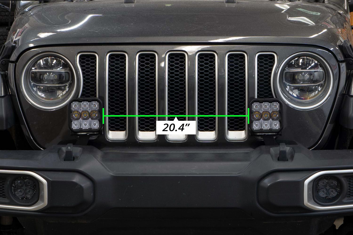 DIODE DYNAMICS | Jeep JL Wrangler 2018-2024 SS5 Bumper LED Pod Light Kit