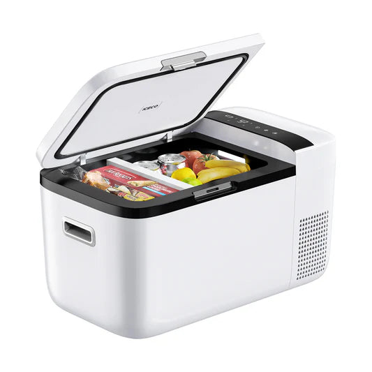 ICECO | 21QT GO20 Dual Zone 12V Portable Freezer (White)