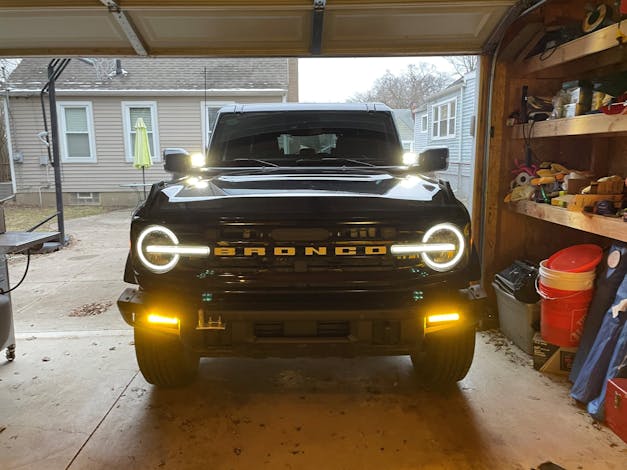 DIODE DYNAMICS | Ford Bronco Sport 2021-2025 Stage Series Backlit Ditch Light Kit