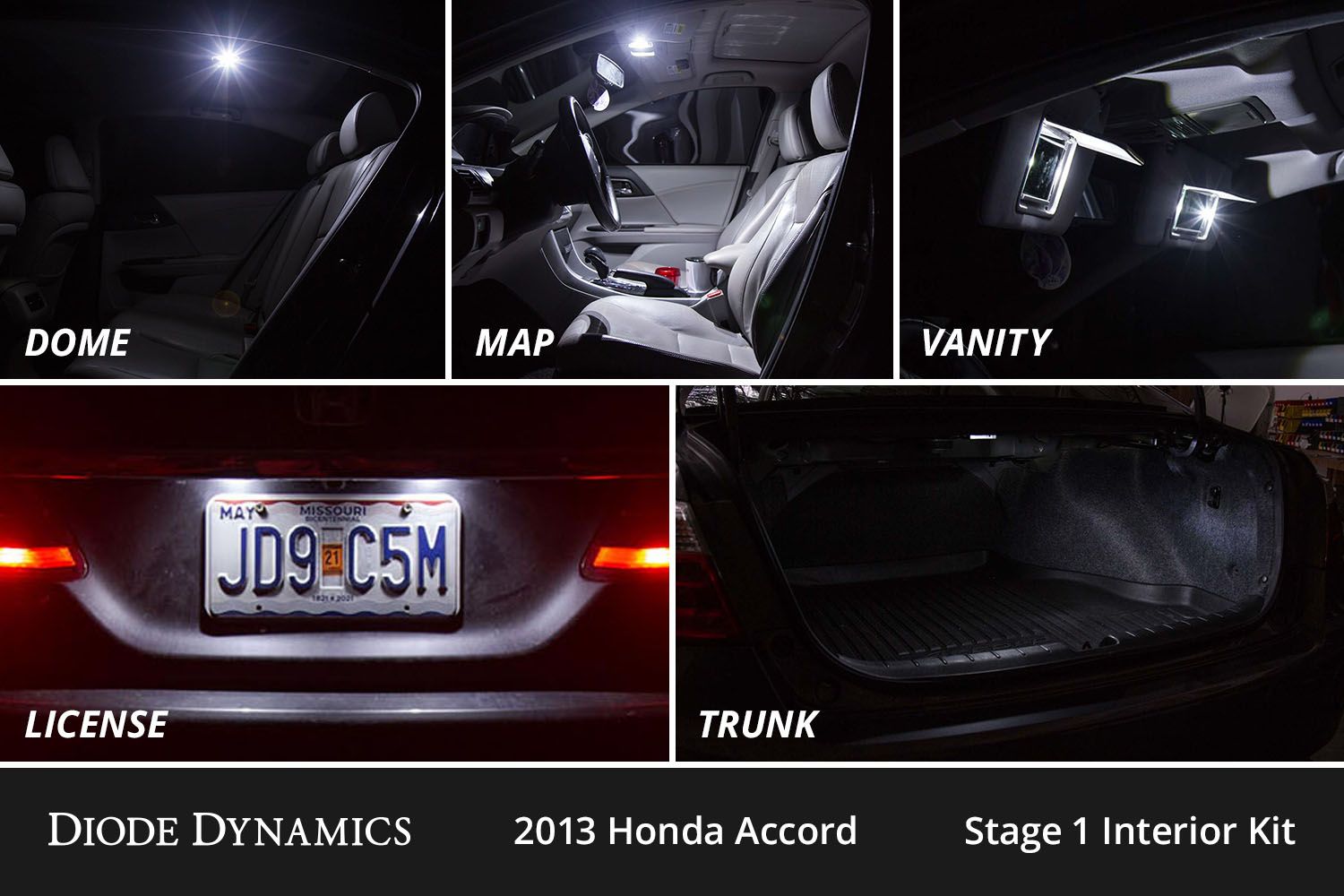 DIODE DYNAMICS | Honda Accord 2013-2017 Interior LED Conversion Kit