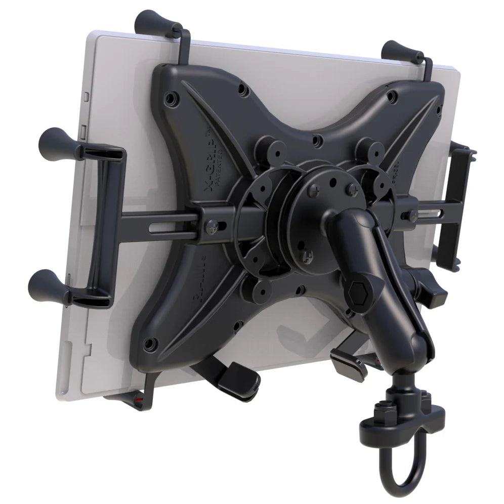 RAM MOIUNTS | RAM X-Grip Large Tablet Mount with Handlebar U-Bolt Base